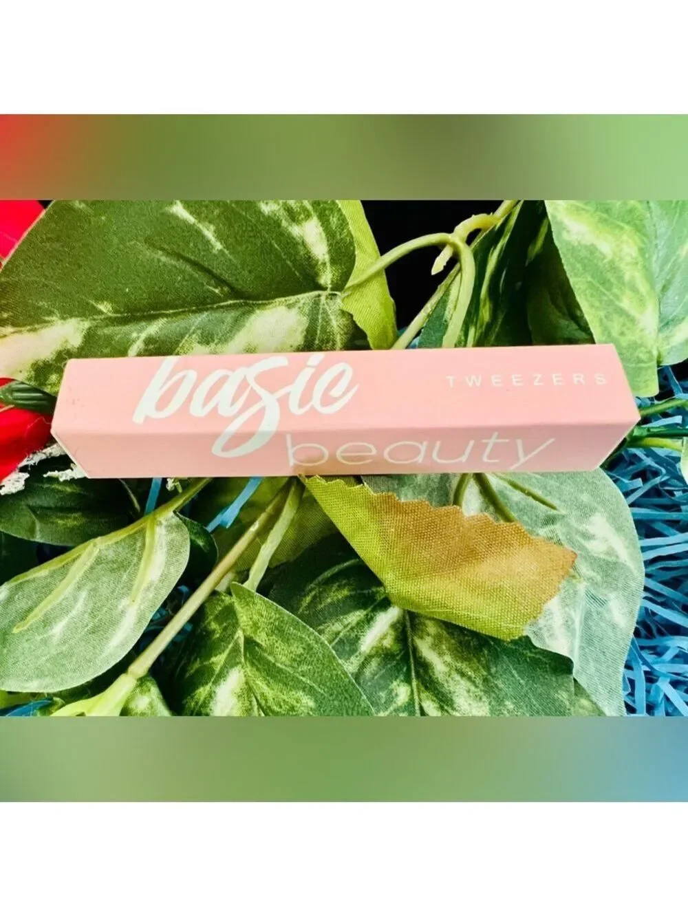 NIB Basic Beauty Pink Tweezers